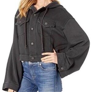 Free People Black Jacket